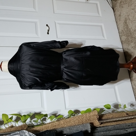 Silken Shirt Dress - Picture 3 of 7